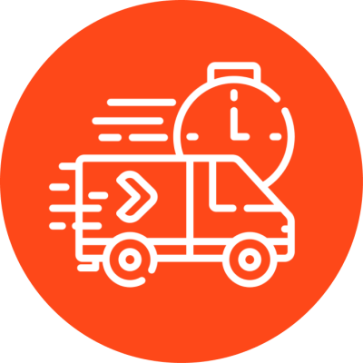 Illusztrációs Ikon Azonnali szállítás raktárról